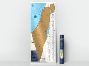מפת גירוד של ישראל